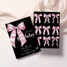 Sparkle Pink Coquette Bow 1