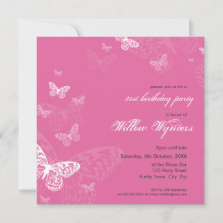 Invitación SPECIAL EVENT INVITES :: butterflies 2SQ