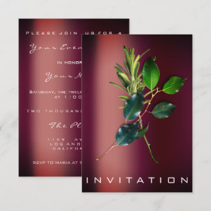 Invitación Spices Chef italiano Sostenibilidad Verde