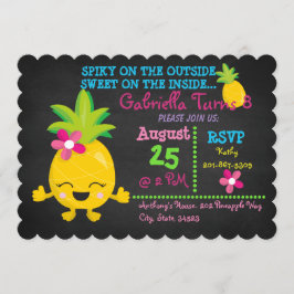 Invitación Spiky ON the Outside Sweet on Inside Birthday