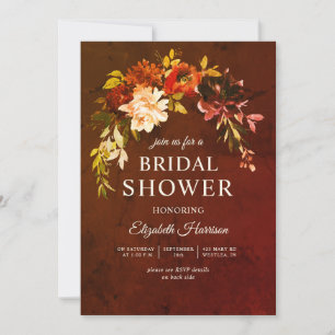 Invitación Splendor Floral Bridal Shower