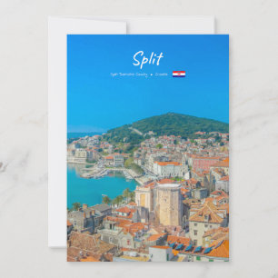 Invitación Split, Croacia - Ciudad Costera