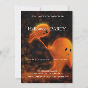 Invitación Spooktacular Dark Halloween Party