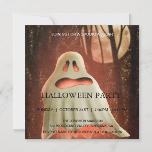 Invitación Spooktacular Dark Halloween Party