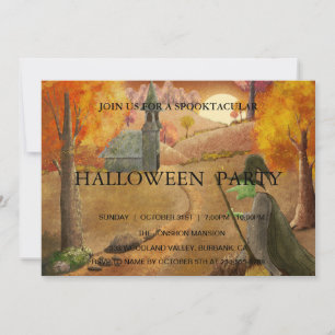 Invitación Spooktacular Dark Halloween Party