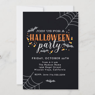 Invitación Spooktacular Dark Halloween Party