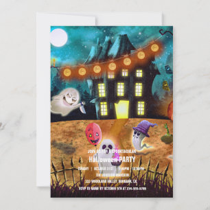 Invitación Spooktacular Dark Halloween Party I