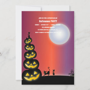 Invitación Spooktacular Dark Halloween Party I