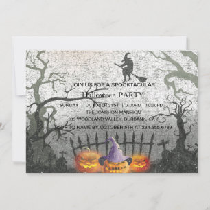 Invitación Spooktacular Dark Halloween Party I