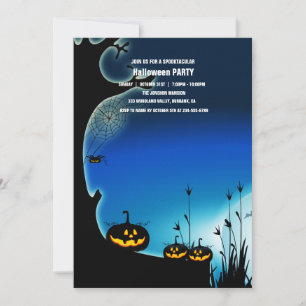 Invitación Spooktacular Dark Halloween Party I