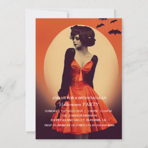 Invitación Spooktacular Dark Halloween Party I