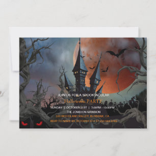Invitación Spooktacular Dark Halloween Party I