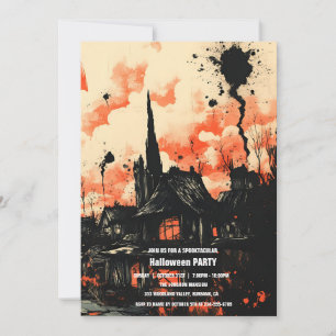 Invitación Spooktacular Dark Halloween Party I