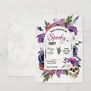 Invitación Spooktacular Halloween Soiree