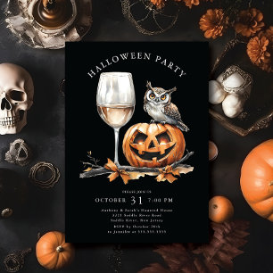 Invitación Spooktacular Sips Halloween