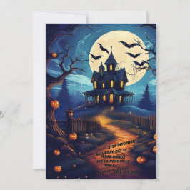 Invitación Spooky, Fun Halloween Invitation