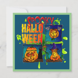 Invitación Spooky Halloween