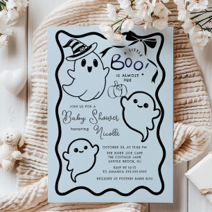 Invitación Spooky Sweet Little Boo Baby Shower