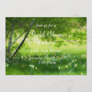 Invitación Spring Daffodils Bridal Shower