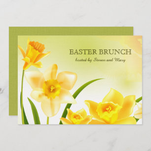 Invitación Spring Daffodils Personalizado Easter Brunch