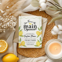 Squeeze Principal | Lemon Bridal Shower