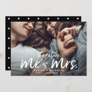 Invitación Sr. y la señora futuros Engagement Save The Date