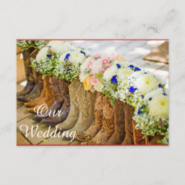 Invitación Sr. y Sr. Wedding Invitation
