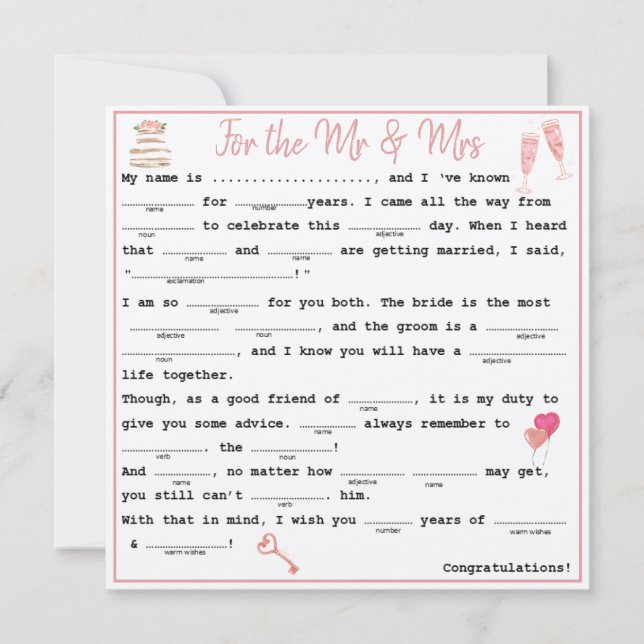 Invitación Sr. y Sra. Guest libs (Anverso)