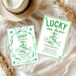 Invitación ST patrick Lucky Bachelorette Party