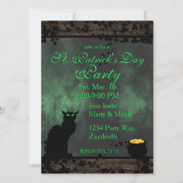 Invitación St. Patrick's Chat Noir