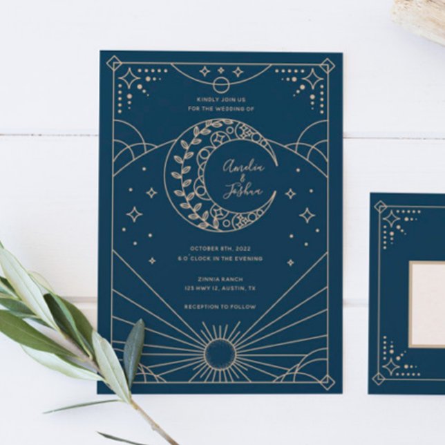 Invitación Stardust Wedding Invitations (Subido por el creador)