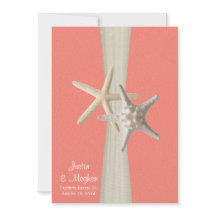 Starfish Beach Wedding Coral Shell