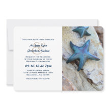Starfish on Rocks Seashore Beach Wedding