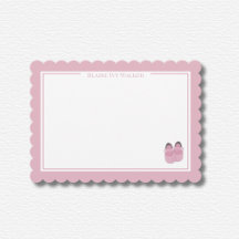 Stationery rosa personalizada
