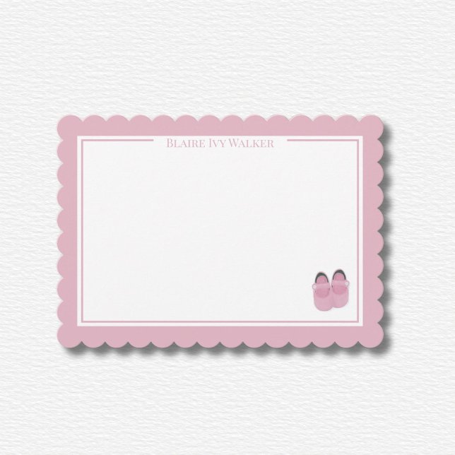 Invitación Stationery rosa personalizada (Subido por el creador)