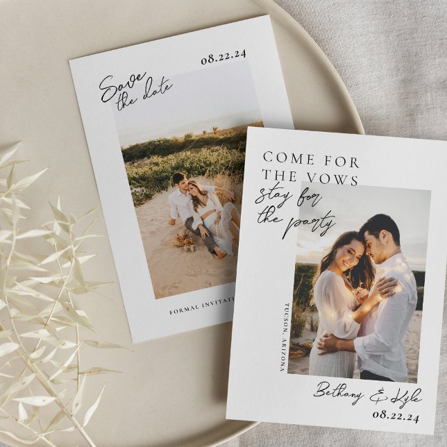 Invitación Stay For The Fiesta Photo Save The Date (Subido por el creador)