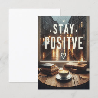 Invitación stay positive