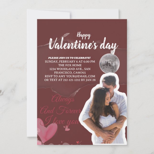 Invitación Staying Soft Together (Anverso)