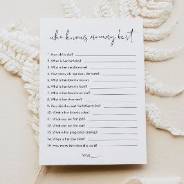 Invitación STELLA que conoce a mi mejor partida de Baby Showe