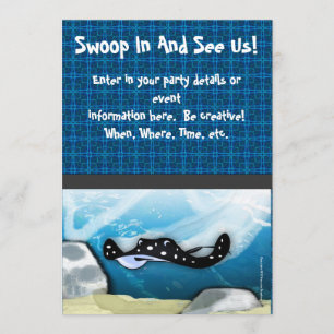 Invitación Stingray (Manta Ray)