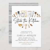 Stock the Kitchen Pantry Boho Bridal Shower