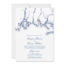 Stonington CT Map Elegant Blue Church Boda