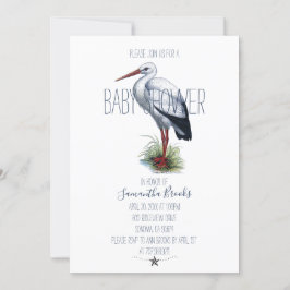 Invitación Stork Baby Shower