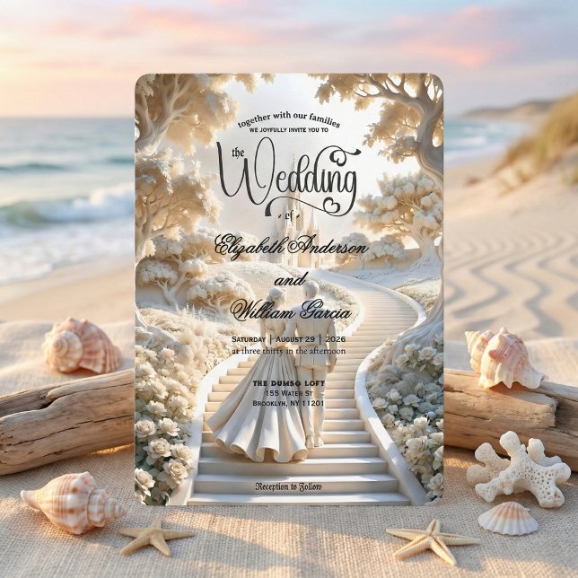 Invitación Storybook Baroque Fantasy Elegance Wedding   (Subido por el creador)
