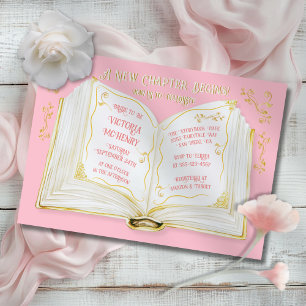 Invitación Storybook Fairytale New Chapter Baby Shower