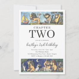 Invitación Storybook Wild Things Birthday Chapter Theme