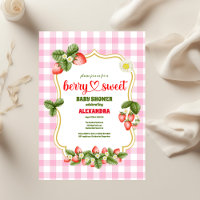Strawberry Baby Shower | Berry Sweet