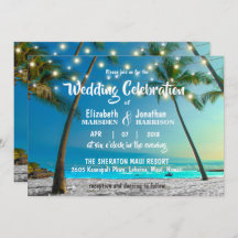 String Lights Tropical Beach Moderno Boda