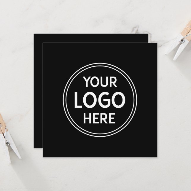 Invitación Stylish & Modern Custom Creations Verified  (Anverso/Reverso In Situ)