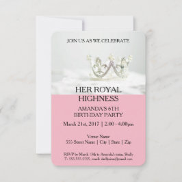 Invitación Su Alteza Real